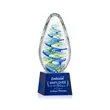 Jezebel Award on Robson Base - Blue | https://www.bestnamebadges.com