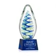 Jezebel Award on Robson Base - Blue | https://www.bestnamebadges.com