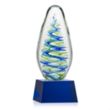 Jezebel Award on Robson Base - Blue | https://www.bestnamebadges.com