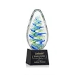 Jezebel Award on Robson Base - Black | https://www.bestnamebadges.com