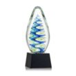 Jezebel Award on Robson Base - Black | https://www.bestnamebadges.com