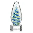 Jezebel Award on Paragon Base - Clear | https://www.bestnamebadges.com