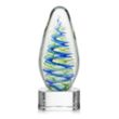 Jezebel Award on Paragon Base - Clear | https://www.bestnamebadges.com