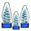 Jezebel Award on Paragon Base - Blue | https://www.bestnamebadges.com
