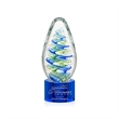 Jezebel Award on Marvel Base - Blue | https://www.bestnamebadges.com