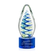 Jezebel Award on Marvel Base - Blue | https://www.bestnamebadges.com