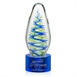 Jezebel Award on Marvel Base - Blue | https://www.bestnamebadges.com
