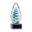 Jezebel Award on Hancock Base - Blue | https://www.bestnamebadges.com