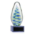 Jezebel Award on Hancock Base - Blue | https://www.bestnamebadges.com