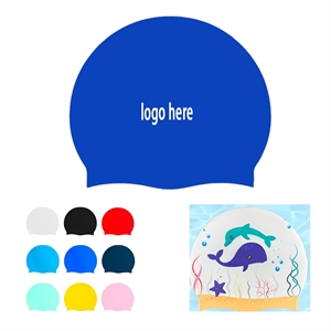 Silicone Swim Cap For Kids