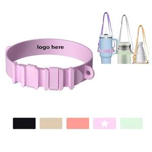 Silicone Adjustment Buckle Strap For Water Bottle