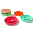 Cup Silicone Snack Tray | https://www.bestnamebadges.com