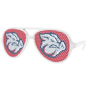 Aviator Sport Pinhole Sunglasses w/ full-color imprint