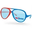 Split-Tone Aviator Sport Sunglasses | https://www.bestnamebadges.com