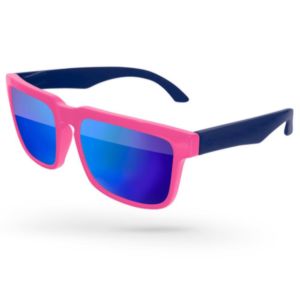 2-Tone Heat Mirror Sunglasses w/ 1-color imprint