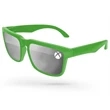 Heat Mirror Sunglasses w/ 1-color imprint | https://www.bestnamebadges.com