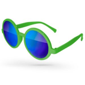 Iris Mirror Sunglasses w/ 1-color imprint
