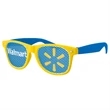 2-Tone Retro Pinhole Sunglasses | https://www.bestnamebadges.com