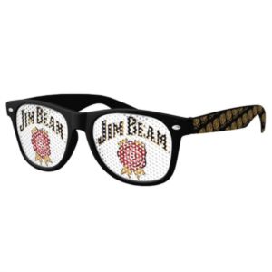 Retro Pinhole Sunglasses w/ 1-color imprints