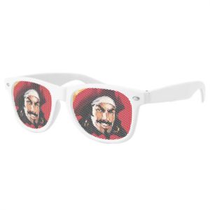 Retro Pinhole (nanoPERF) Sunglasses w/ 1-color imprint