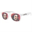 Retro Pinhole (nanoPERF) Sunglasses w/ 1-color imprint | https://www.bestnamebadges.com