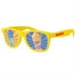 Retro Pinhole (nanoPERF) Sunglasses w/ 1-color imprint | https://www.bestnamebadges.com