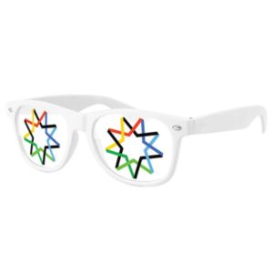 Retro Sunglasses w/ full-color imprints