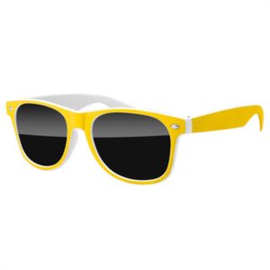 2-Tone Retro Sunglasses w/ 1-color imprint