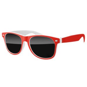 2-Tone Retro Sunglasses w/ 1-color imprint