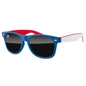 3-Tone Retro Sunglasses w/ 1-color imprint