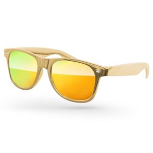 Metallic Retro Mirror Sunglasses w/ 1-color imprint