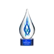 Warrington on Paragon Base - Blue | https://www.bestnamebadges.com