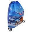 Sublimated Non-Woven Drawstring Backpack | https://www.bestnamebadges.com