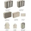 Packing Cubes 8 Sets Travel Luggage Organizers | https://www.bestnamebadges.com