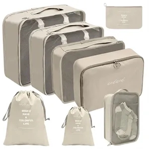 Packing Cubes 8 Sets Travel Luggage Organizers | https://www.bestnamebadges.com