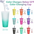 24 Oz. Color Changing Mood Stadium Cup | https://www.bestnamebadges.com