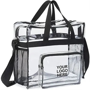 PVC Transparent Messenger Bag
