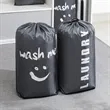 Drawstring Travel Laundry Bag | https://www.bestnamebadges.com