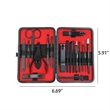12/17 Pieces Professional Clipper Kit Nail Cutter Set | https://www.bestnamebadges.com