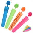 Silicone Ice Cream Pop Mold One-Piece Popsicle Maker Set | https://www.bestnamebadges.com