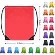 Custom Drawstring Backpack | https://www.bestnamebadges.com