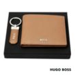 Hugo Boss® Classic Grained Key ring & Wallet Set | https://www.bestnamebadges.com