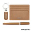 Hugo Boss® Fountain Pen, Key Ring & Card Holder Set | https://www.bestnamebadges.com