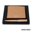 Hugo Boss® Ballpoint Pen & Wallet Set | https://www.bestnamebadges.com