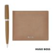 Hugo Boss® Ballpoint Pen & Wallet Set | https://www.bestnamebadges.com