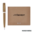 Hugo Boss® Ballpoint Pen & Wallet Set | https://www.bestnamebadges.com