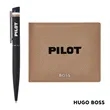 Hugo Boss® Ballpoint Pen & Money Holder Set | https://www.bestnamebadges.com