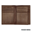 Hugo Boss® Classic Smooth Trifold Card Holder | https://www.bestnamebadges.com