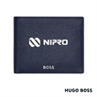 Hugo Boss® Classic Grained Wallet w/flap | https://www.bestnamebadges.com