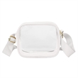 Transparent Stadium Approved PVC Crossbody Bag | https://www.bestnamebadges.com